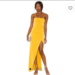 Magnus Gown in Goldenrod